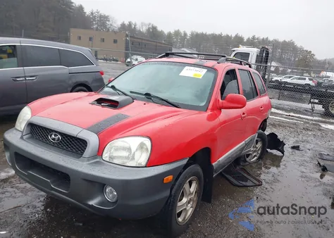 2003 Hyundai Santa Fe Gls/Lx from USA, damaged, VIN KM8SC13D43U507657